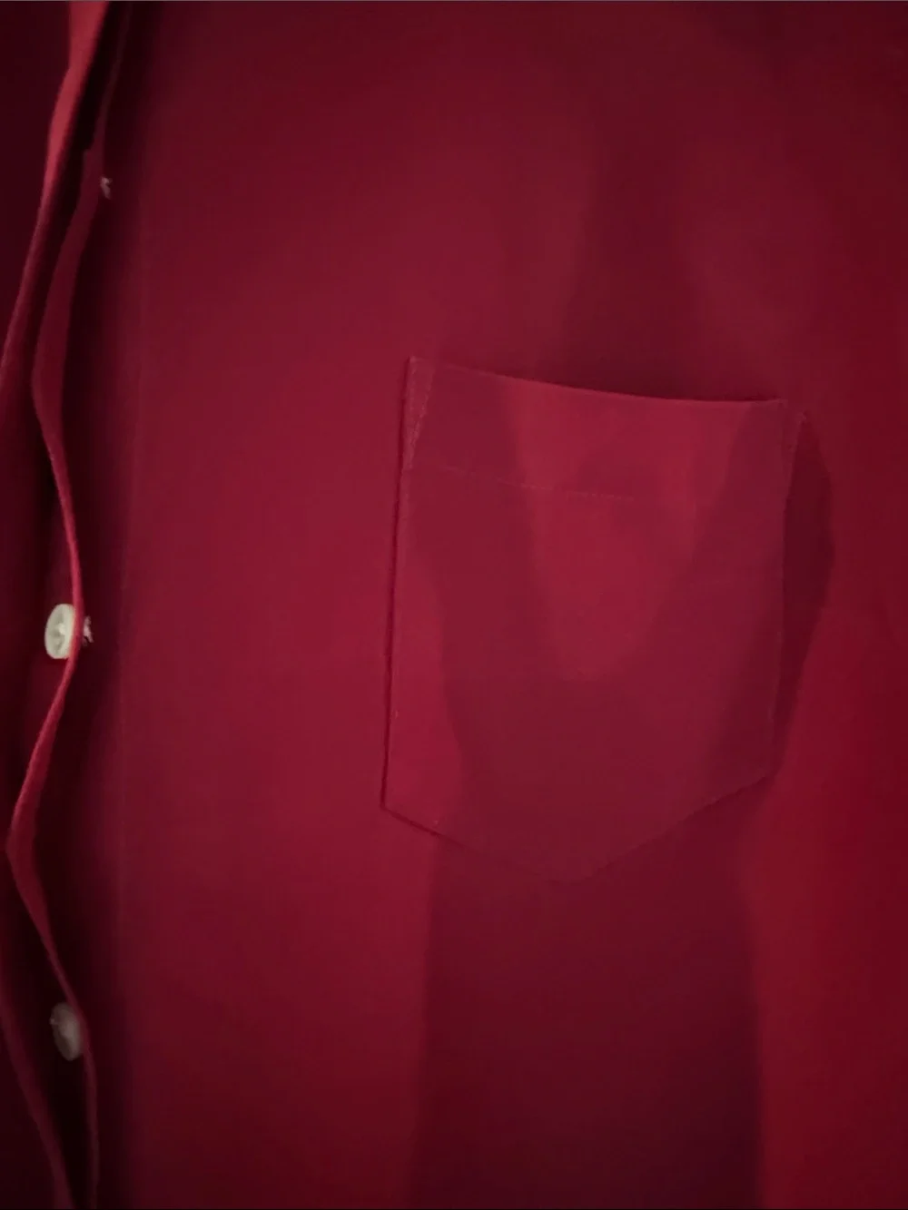 J. Crew Burgundy Silk Shirt Size 12
